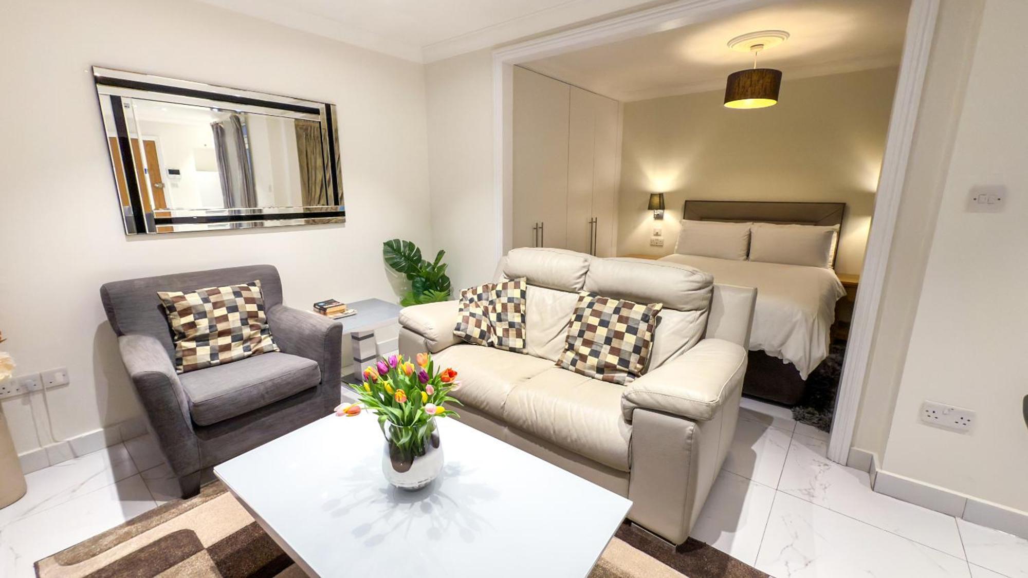 Marylebone Executive Apartments Londra Oda fotoğraf